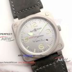 Perfect Replica Bell And Ross BR 03-92 HOROLUM Men Watch Silver Dial